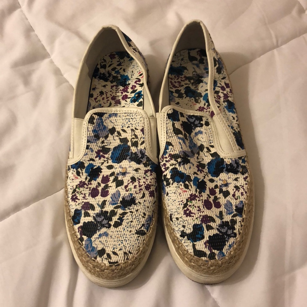 Flowers Espadrilla Tennis Shoes